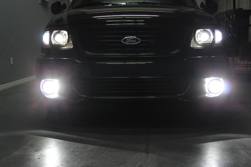 97 03 Ford F 150 Custom Bi Xenon Hid Headlights
