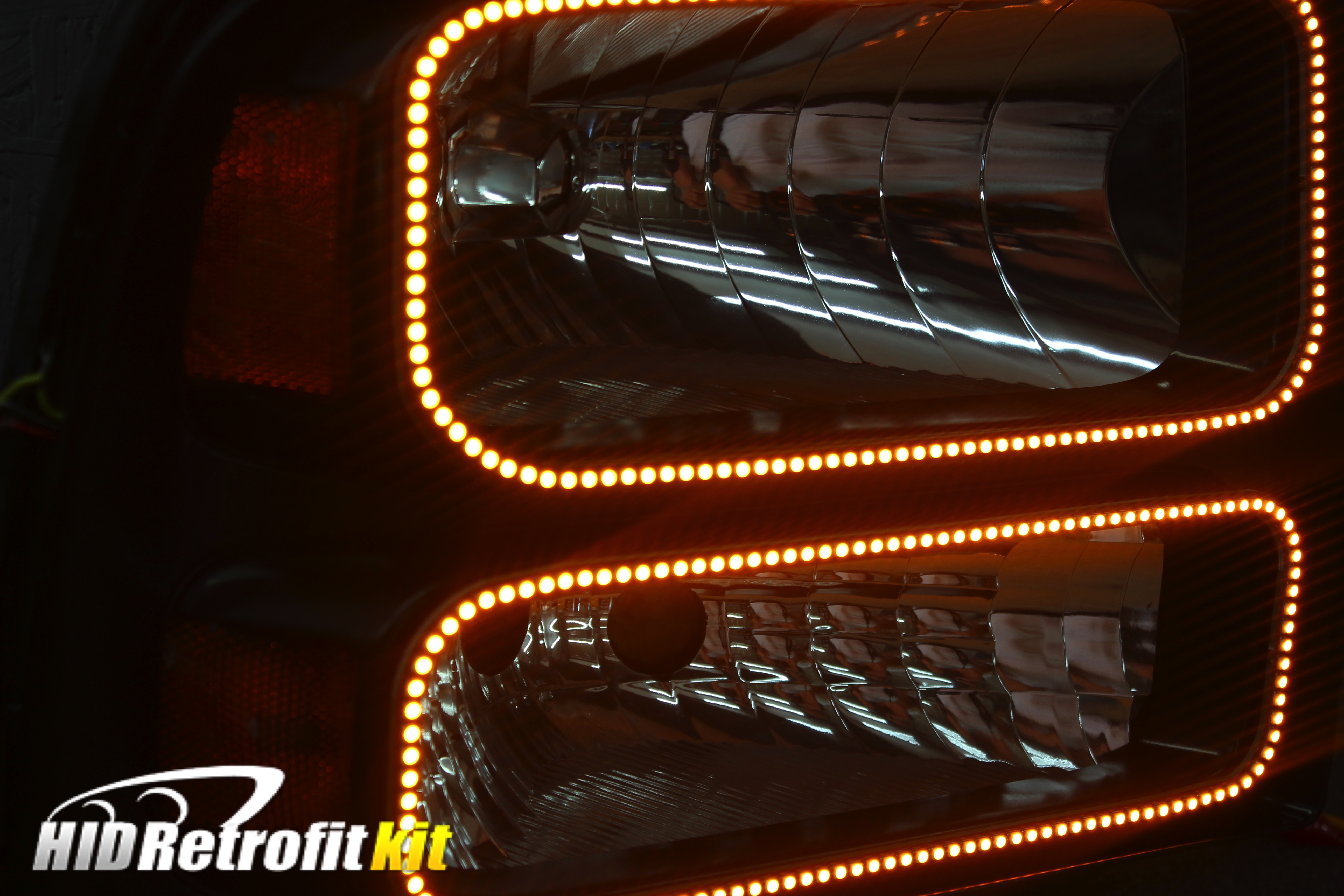 Led фары f25